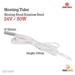3D Printer Part Heating Tube 24V 50W Cable length 1m Cartridge heater