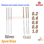 3D printer Part cleaner needle Stainless Steel Nozzle Cleaner
