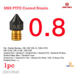 3D Printer Part MK8 PTFE Coated Nozzle