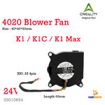 Creality Part 4020 Blower Fan 24V XH1.25 4pin L60mm 3D Printer Part