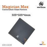 Magician Part Carborudum Glass Size 325x325x4mm For Magician Max or etc. อะไหล่เครื่องพิมพ์ 3D Printer Part