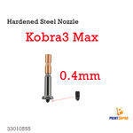 3D Printer Part Hardened Steel Nozzle 0.4mm