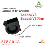 Creality Part Ender3 V3 Plus Blower Fan 4020 24V