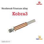 3D Printer Part Anycubic Kobra 3 Heatbreak Titanium alloy Copper Bi-Metal Throat