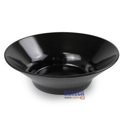 ชามปากบาน 6นิ้ว สีดำ ตราเอสบี
