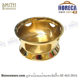 เตาแอลกอฮอล์ทองเหลือง 4" (คู่กับกระทะ#7) Smith [sm-901-04]