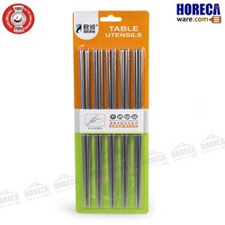 ตะเกียบสเตนเลส 9นิ้ว ทรงกลม โฟโฟ้