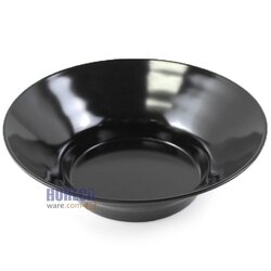 ชามปากบานทรงเกาหลี 8.5นิ้ว สีดำ ตราเอสบี