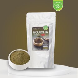 ผงโฮจิฉะแท้ พรีเมียม มัทฉะชาเขียว ญี่ปุ่น ผงชาเขียว ผงชาเขียวคั่ว ผงชาเขียวเข้มข้น ชาไข่มุก Hojicha Powder 100g ตรา ทีอีเอ