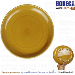 "Brown" round plate 8.5" umbrella