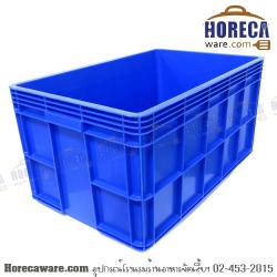 ลังสี่เหลี่ยมทึบใหญ่ no126 สีน้ำเงิน 37*57*29cm นำง่าย [ng-0126-bl]