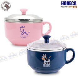 Smart Soup Cup with Lid, Zebra Head