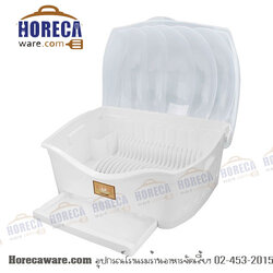 ชุดคว่ำจานพร้อมฝาปิด ลายหอยเชลล์ รุ่น ch06881 คีย์เวย์ [key-ch06881]