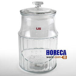 Glass jar with lid, Lea, 2,600 ml, USbrand