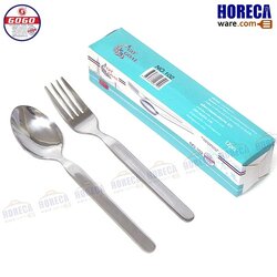 Fork and Spoon 2 mm Isabelle (price per dozen) Go-Pro [gg-102]