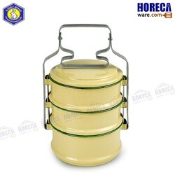 ปิ่นโตเคลือบ 12/3 กระต่าย