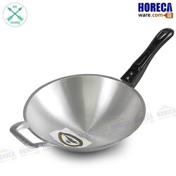 Aluminum pan with handle no. 12 arrows [ar-al-111-12]
