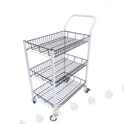 รถเข็นตะแกรง 3 ชั้น [VRF-ZIo3]