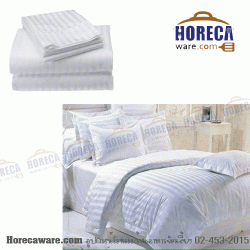 ผ้าปู 3.5 ฟุต 250 เส้นริ้ว [bs-BD2-03]