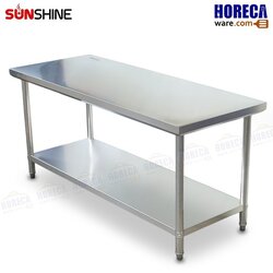 โต๊ะเตรียม 180x70x85ซม. หนา1.2mm ซันไชน์