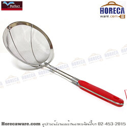 กระชอนด้ามแดง 24ซม. เพอร์เฟค [pf-k236-24]