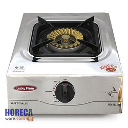 เตาเดี่ยวหัวไซโคลน รุ่น hq-111s ประหยัดแก๊ส ตราลัคกี้เฟรม