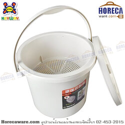 ถังแยกเศษอาหาร D-7 7ลิตร Keyway [KEY-T65007]