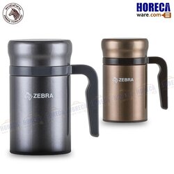 ถ้วยน้ำสูญญากาศมีหู Picnic lll 0.45ลิตร หัวม้าลาย