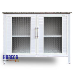 110 cm granite countertop, glass front, aluminum, Kitchen brand