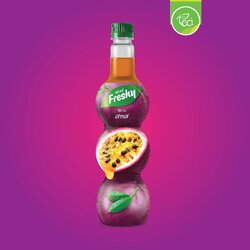 ไซรัปเฟรชชี่ ไซรัปเสาวรส Freshy ไซรัปผลไม้ น้ำเสาวรส น้ำเชื่อมผลไม้ ไซรัปเข้มข้น ขนาด 710 ml