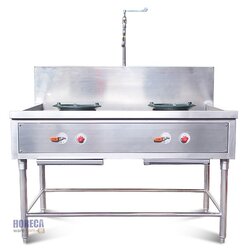 เตาแก๊สรางน้ำ KB5 หัวคู่ ตราแมสเตอร์แวร์