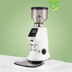 เครื่องบดกาแฟ JX สีขาว ระบบดิจิตอลทัชกรีน เฟืองไทเทเนียม กาแฟ Coffee Grinder อัตโนมัติ Auto กำลังไฟ (350W / เครื่อง) จำหน่ายโดย ทีอีเอ