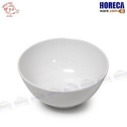 ชามกลมโคมทรงสูง 6นิ้ว [สีครีม] ตราปลายิ้ม