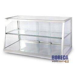 Glass rice cabinet 150 cm., Gogi brand