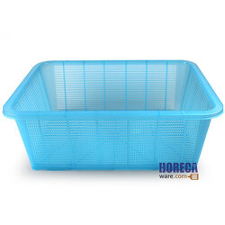 Sunday square vegetable washing basket, size 47 cm, Sahamethi brand