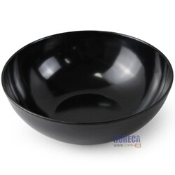 7-inch medium-sized lamp bowl, black, Thai Melamine brand