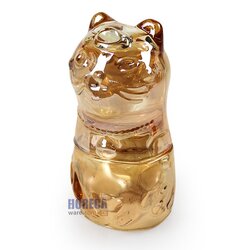 แก้วแมวเรียกทรัพย์ สีเหลือง ตราเอ็มเวล