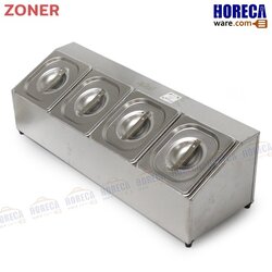 ที่วางอ่าง1/6แบบเอีย 4ช่อง แนวยาว โซนเนอร์