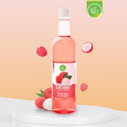 ไซรัปลิ้นจี่ น้ำลิ้นจี่ ไซรัปผลไม้ ไซรัปแต่งกลิ่น ไซรัป น้ำเชื่อมแต่งกลิ่น Lychee Syrup ขนาด 750 ml.