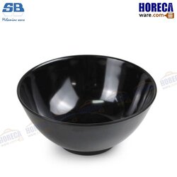 ชามกลมสูง 6.5นิ้ว สีดำ เอสบี