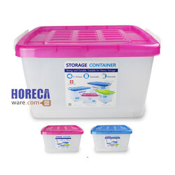 Storage box with wheels 35x46x27.5 Grade A Sahachai Promotion brand