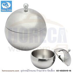 กระติกน้ำแข็ง 16 ซม. พร้อมฝาปิดสเตนเลส Twin Fish [twf-IB-2]