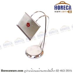 ป้ายตั้งโต๊ะ สแตนเลส สูง 6 นิ้ว ยูเอส-SL [us-lm-222]