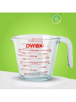แก้วตวง Pyrex ถ้วยตวง เหยือกตวง ชงเครื่องดื่ม มีสเกล ขนาด 500 ml บรรจุ 1 ชิ้น