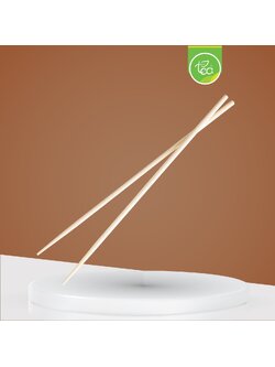 ตะเกียบไม้ คนไข่มุก Long Chopstick ยาวพิเศษ ตะเกียบสำหรับของทอด ตะเกียบทอดปาท่องโก๋ ยาว 44cm