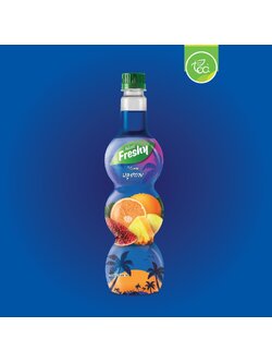 ไซรัปบลูฮาวาย ไซรัปบลูเลม่อน ไซรัปเฟรชชี่ Freshy ไซรัปผลไม้ เฟรชชี่ไซรัป น้ำมะนาว น้ำเชื่อมผลไม้ ไซรัปเข้มข้น ขนาด 710 ml