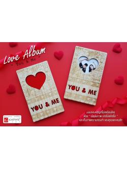 อัลบัมรูปปกไม้ ของขวัญสุดเท่