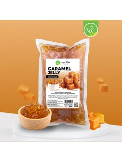 วุ้นคาราเมล ท็อปปิ้ง สำเร็จรูป 1 kg บุก วุ้นเยลลี่ วุ้นคาราจีแนน Caramel Jelly วุ้นท็อปปิ้ง เจลลี่ท็อปปิ้ง ชาไข่มุก ตรา ทีอีเอ