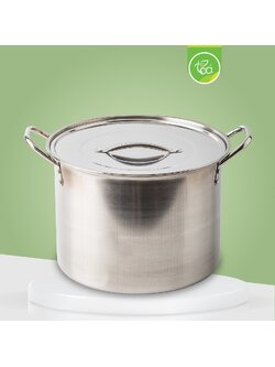 หม้อต้มชา Tea Pot หม้อต้มทรงสูง หม้อต้มสตูว์ หม้อต้มสแตนเลส หม้อแขก Pot หม้อต้มไข่มุก บรรจุ 1 หม้อ