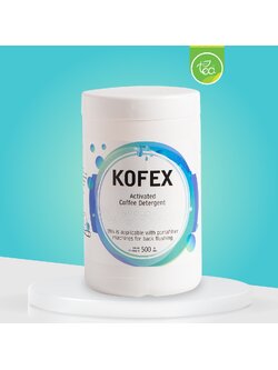 Kofex ผงล้าง หัวชงกาแฟ ล้างหัวกรุ๊ป เครื่องชงกาแฟ ทำความสะอาด ขนาด 500g บรรจุ 1 ชิ้น